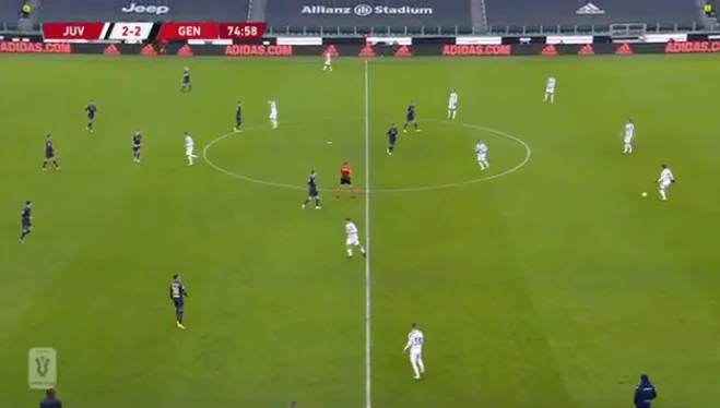 Everything hard for Juventu, Genoa evens the score