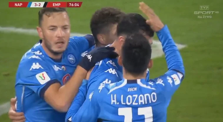 Nápoles elimina Empoline y pasa a los cuartos de final de la Copa de Italia