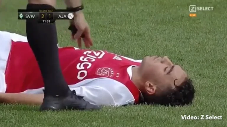 Dolor: Un futbolista popular interrumpe su carrera de ataque al corazón