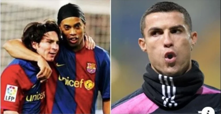 Barcelona refused CR7 transfer in 2003 because of Ronaldinho