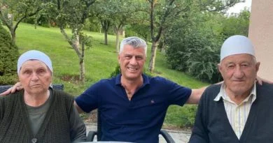 Dies ist der frühere Präsident Hashim Thacis Gesundheitszustand der Mutter