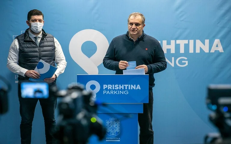 Shpend Ahmeti gibt Details, vier Formen, wie Sie Parken zahlen können