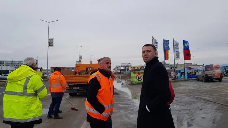 Abrashi: Geschäftsströme auf der National Pristina Straße - QMI