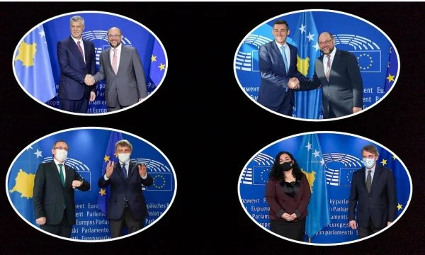 Le mensonge de Vjosa Osman au sujet de sa visite à Bruxelles