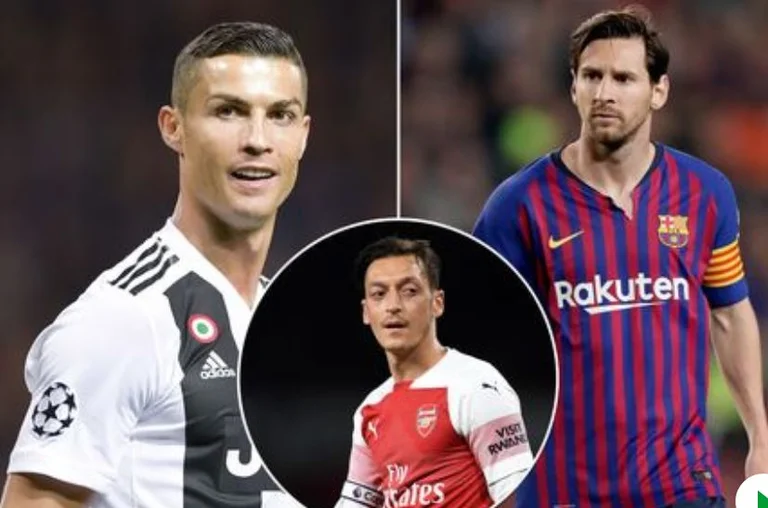 No esperábamos esto: así respondió Ozil cuando se le preguntó cuál es el mejor, Messy o Ronaldo.
