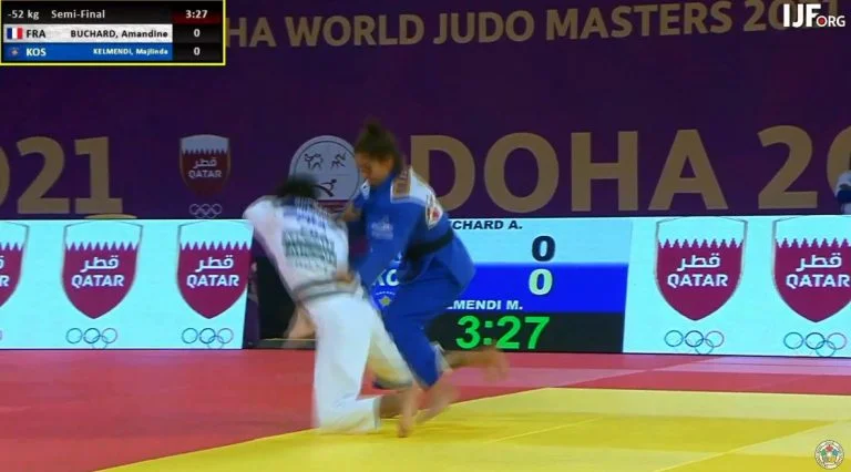 Doha 2021: Majlinda Kelmendi is defeated in the semifinal