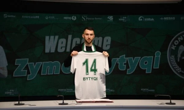 Bytyqi Zymer comienza bien, ebutton con asistente en la Superliga de Turquía