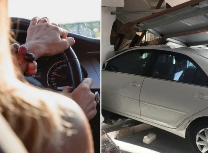 Drive at high speed, a female in Gnjilan accident for the house wall