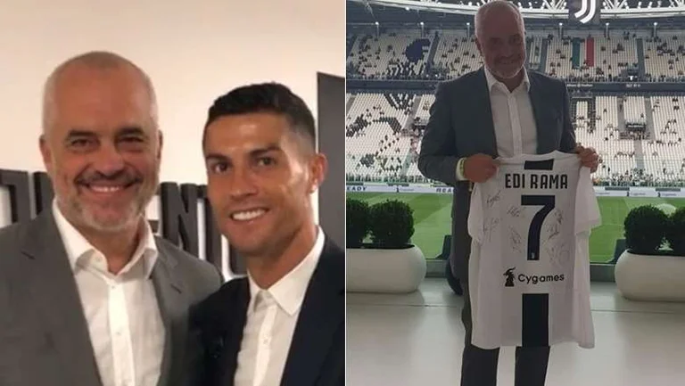 Détails détectés : Qui a fait la rencontre d'Eddie Rama avec Cristino Ronaldo ?