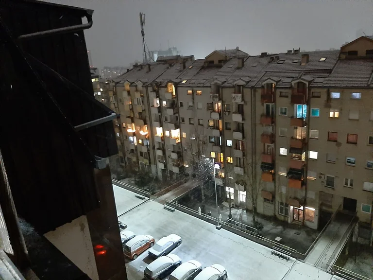 Fjolla de nieve en Pristina, y no sólo (Foto)