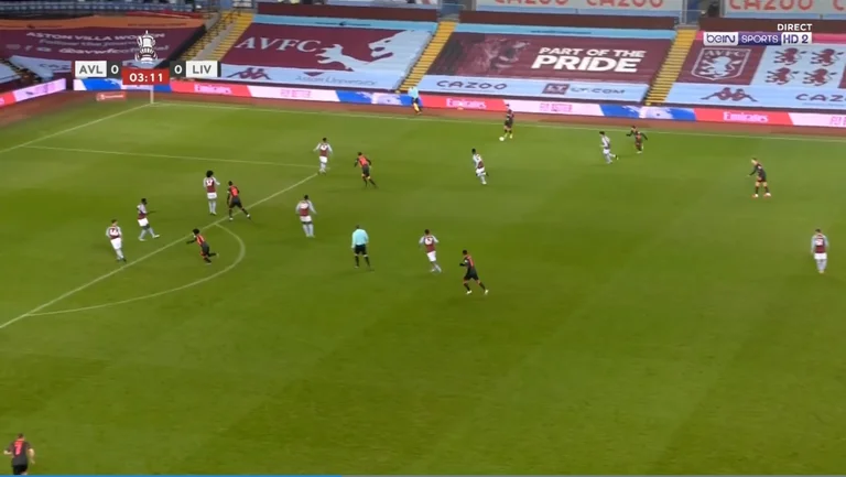Este objetivo de Sadio Manes contra Aston Willas esta noche es simplemente brillante.