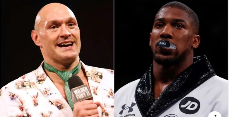 L'incroyable physicien d'Anthony Joshua a également impressionné Tyson Fury.