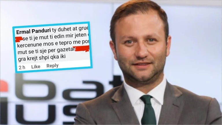 Ermal Panduri, journaliste sur Facebook menacé, arrêté