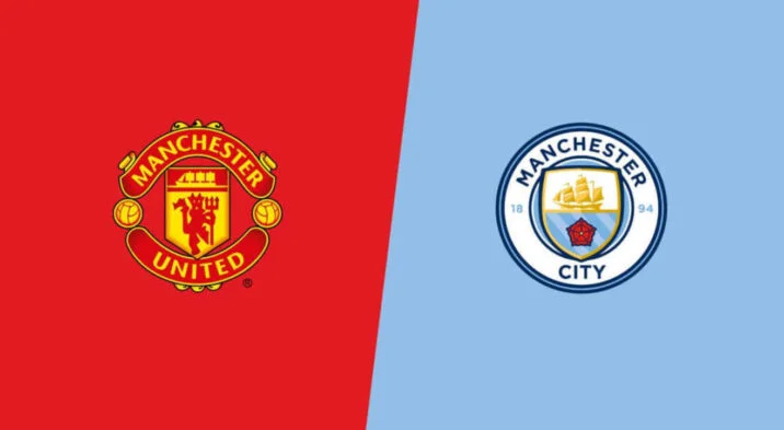 Manchester Derby: Official formations City and United