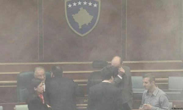 Delawi says violent protests at Capitol Hill remind Vetevendosje behavior in the Parliament