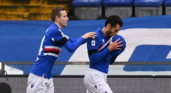 After eight successive victories Inter is defeated by Sampdoria