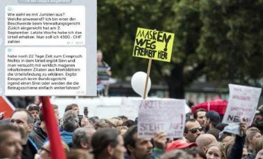 L'Albanais se plaint de mesures anti - CO VID en Suisse, la Cour soumet un projet de loi à plus de 4 mille euros