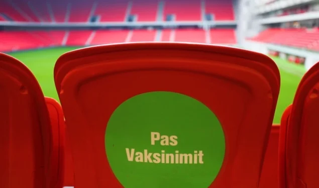 Préparations pour Anti - Inoculation CO V ID, Rama publie des images de Air Albanie Stadium