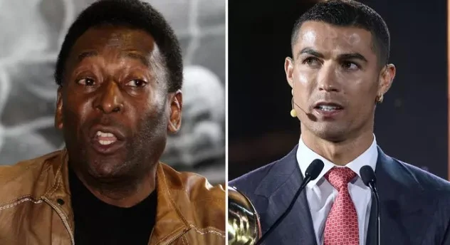 Pele non ammetterà Ronaldo ha battuto il suo record, dice che ha segnato 1283 gol