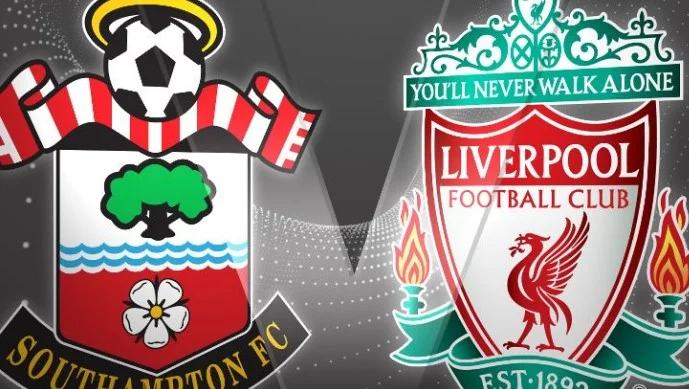 Southampton Liverpool, official formations