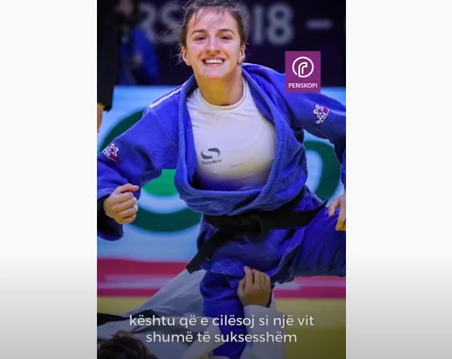Distria Krasniqi: En cada carrera tengo la intención de levantar la bandera de mi país