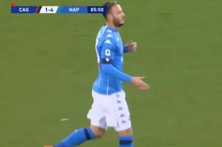 Amir Candman: Although he played three minutes with Naples, he fulfilled his dream