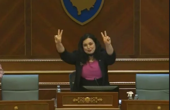 LDK official Vjosa Osmani: Does the future hold those who try to cheat like you?