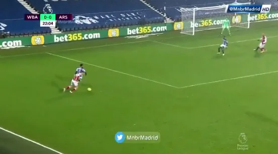 Tierny vers le bas de la défense West Brom, marque un but spectaculaire pour Arsenal