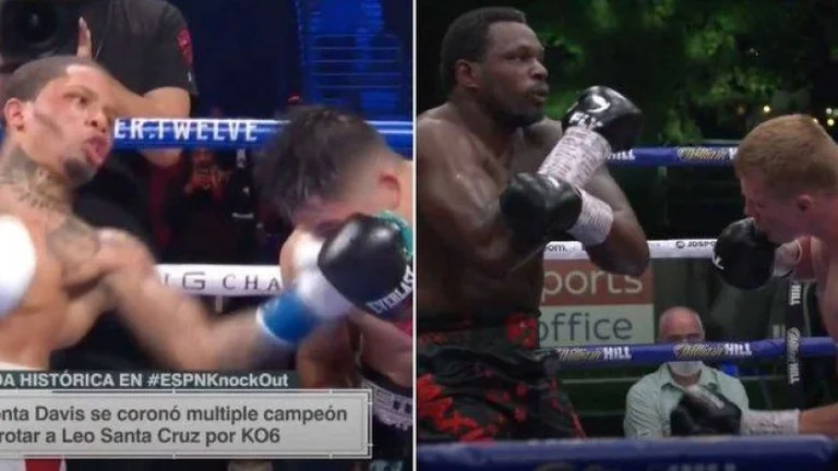 Top 5 knockouts para 2020 en boxeo cada más brutal que el otro
