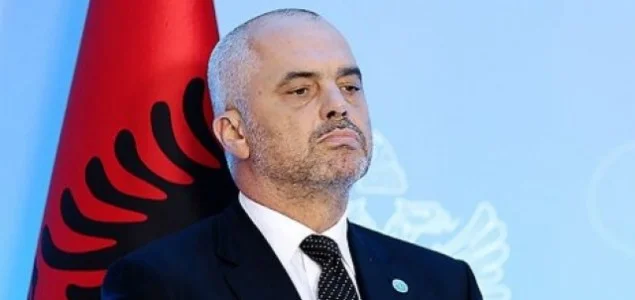 Ministerpräsident Edi Rama, vierter führender in Europa im Jahr 2020