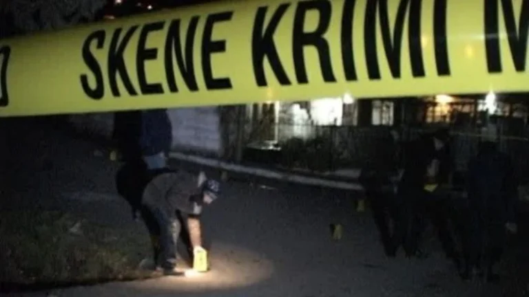 Wounding a person while watching fireworks at Ferizaj