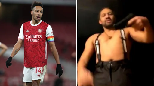 Il fratello della stella di Arsenal spara pistole in un video live in Instagram