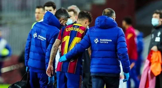 Pech für Coutinho, Knieoperation nach der Verletzung gegen Eibari bestätigt