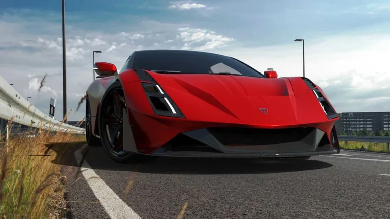 Albaniens erster Superveatur, Rival Lamborghini und Ferrari