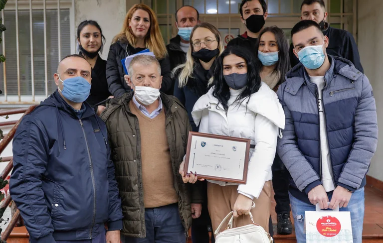“Perol Company” has distributed donations for 90 children with social assistance in Fushe Kosovo