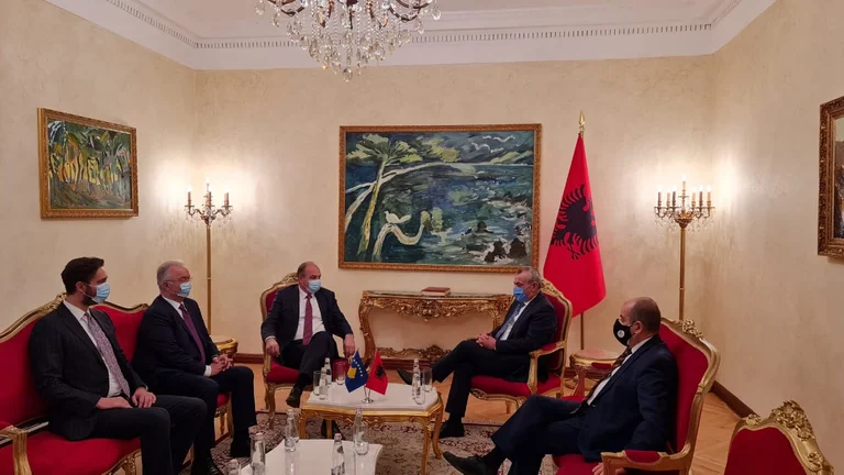 Hoxhaj expected in Albania's Parliament, talk of Albanian co-ordination, defence