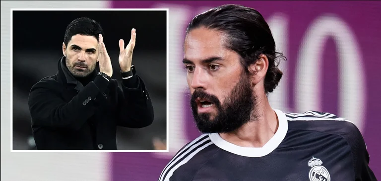 C'est la réponse d'Arteta quand vous demandez le transfert d'Isco à Arsenal.