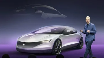 El coche de Apple se recupera más tarde de lo esperado