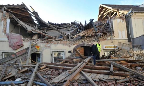 Sieben Tote im Erdbeben in Kroatien