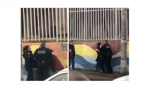 ¿Por qué los agentes de policía golpearon a las dos chicas en Vushtrri