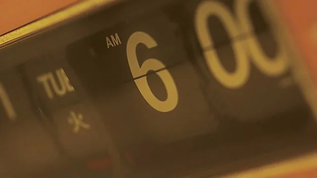 If you're asleep, with this advice at 0600 you'll be standing.
