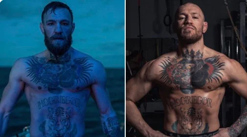 McGregor's incredible transformation has gone viral, attention gets shaved head.