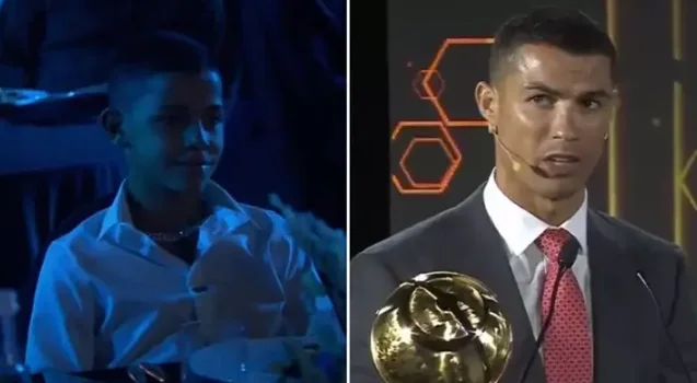 Really impressive: That's how Cristiano Ronaldo's son reacted when Portuguese spoke of him