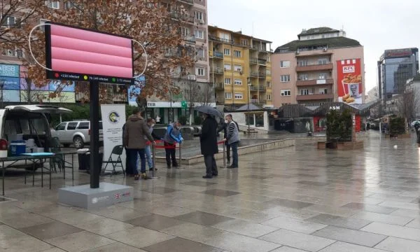IK KPS today and tomorrow test citizens at the square