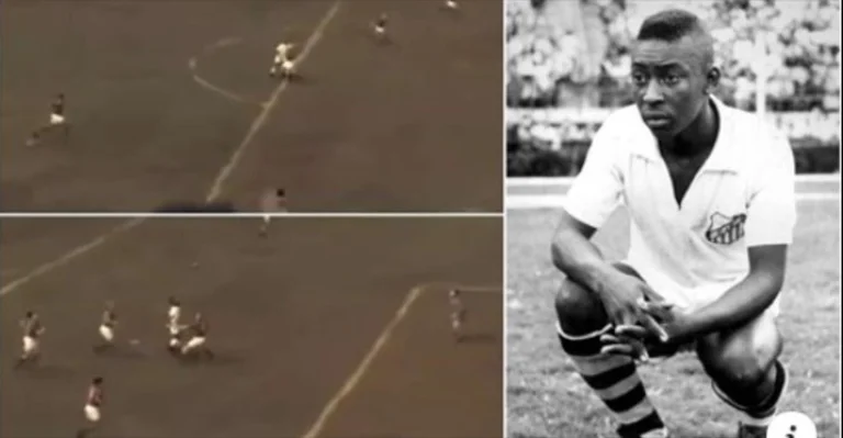 The best goal in Pele's career had to be digitally developed and it's just crazy