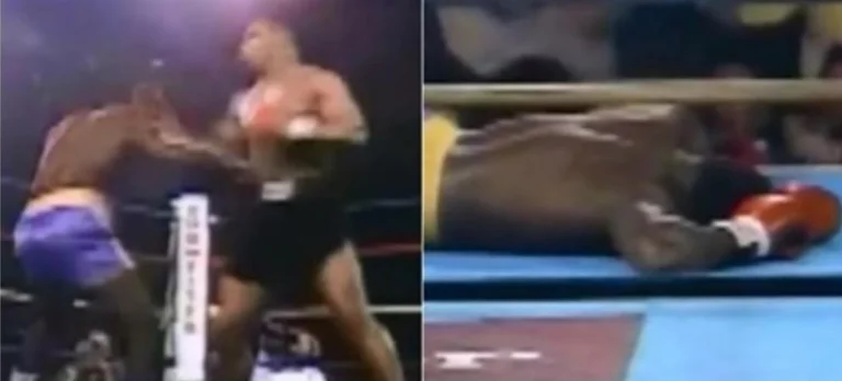 Time travel: Tyson destroys Mark Young for 50 seconds with a ruthless knockout