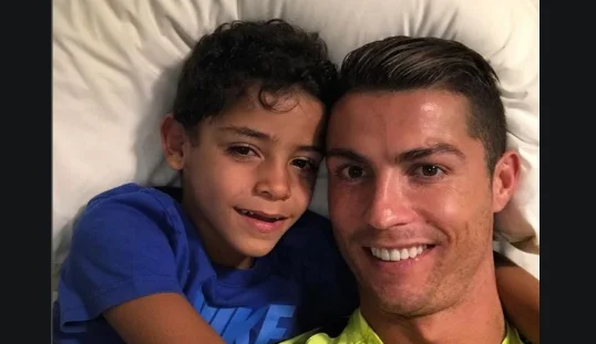 Ronaldo talks about his son: I get angry when he drinks energy.