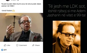 Le malheur ridicule des militants du parti au Kosovo : mauvaise utilisation de Kadare, Adem Yasar, Joe Biden