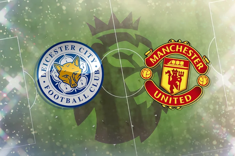 Official formations: Manchester United vs. Leicester City