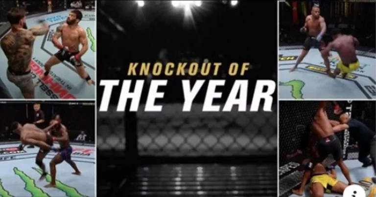UFC ha publicado cuatro nominaciones para el Nocutu del Año.